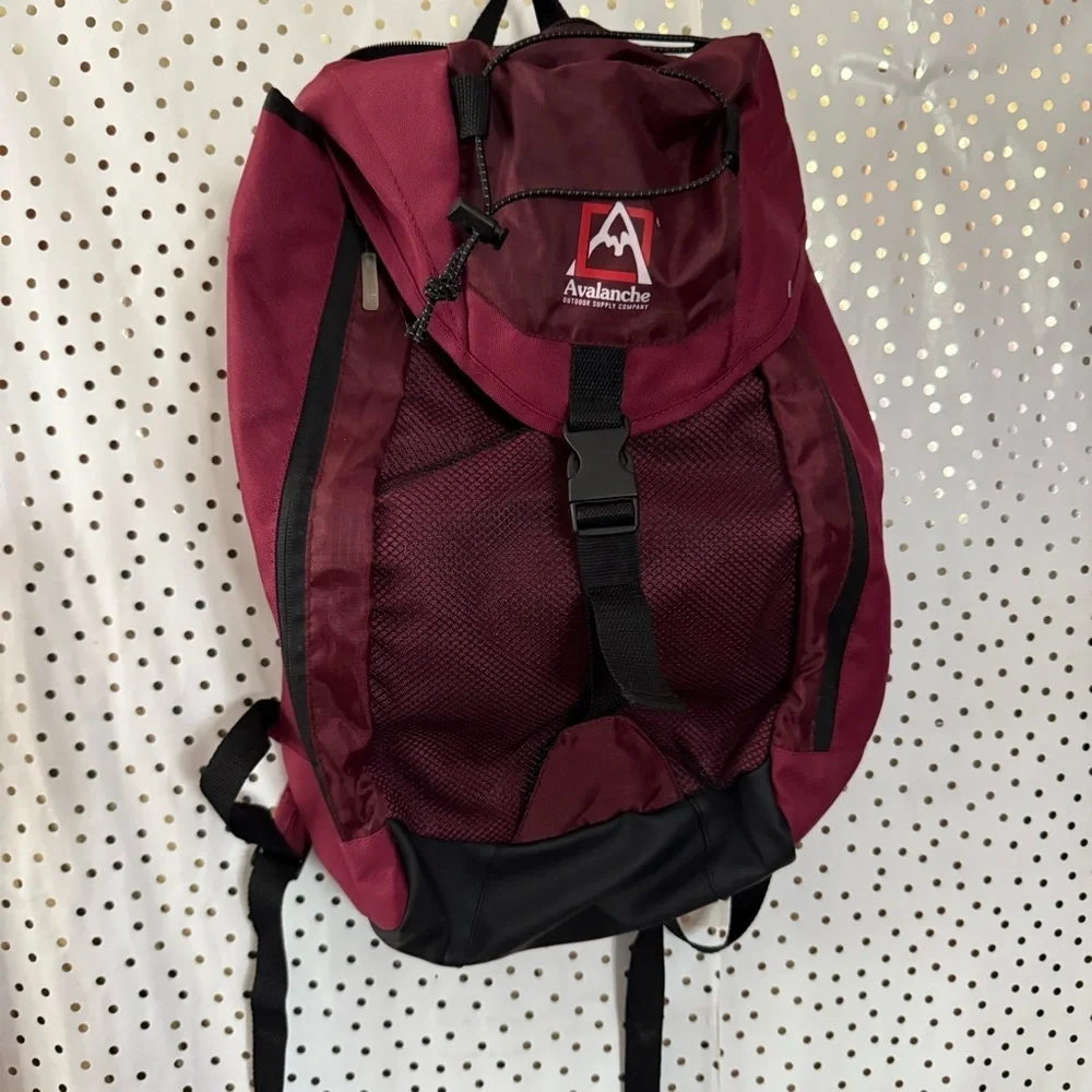 Avalanche Burgundy Backpack